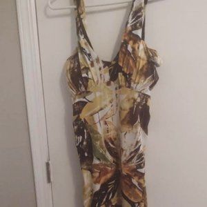 Summer Floral Garden Print Dress